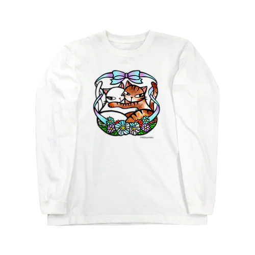 抱き合う猫♡ Long Sleeve T-Shirt