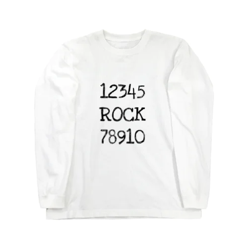 12345ROCK78910 ロングスリーブTシャツ