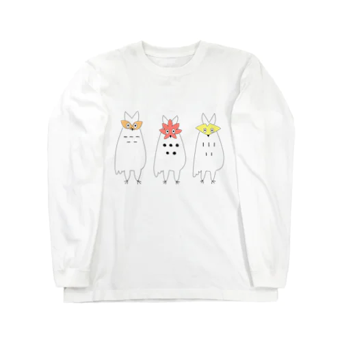 へんてこ梟さん Long Sleeve T-Shirt