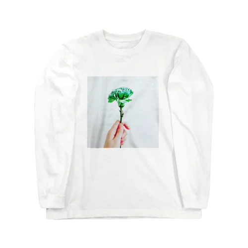 グラフィック　カーネーション Long Sleeve T-Shirt