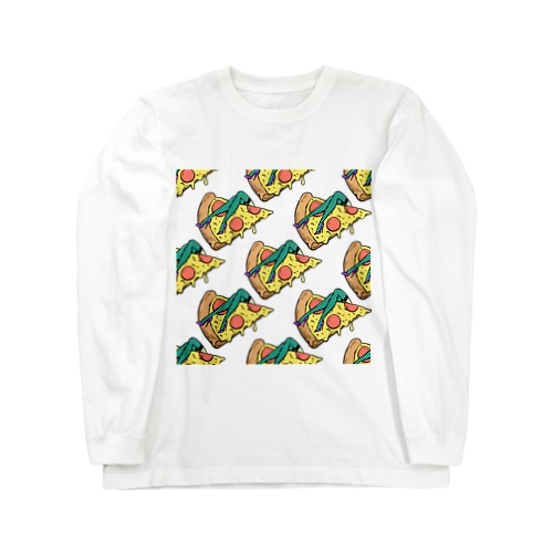 欲望のピザ🍕　GUILTY PLEASURE PIZZA AO TRANSPARENCY Long Sleeve T-Shirt