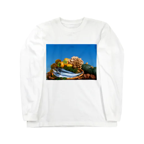 秋の味覚 Long Sleeve T-Shirt