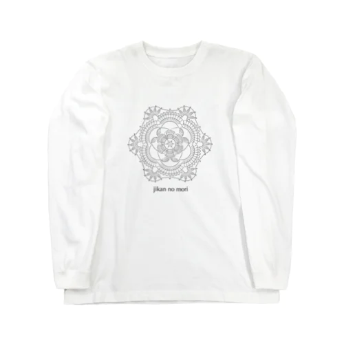 ドイリー 編み図 Long Sleeve T-Shirt