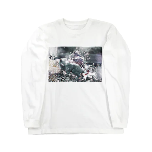 くるとんオリジナルI.「翼の生えたネコ」 Long Sleeve T-Shirt