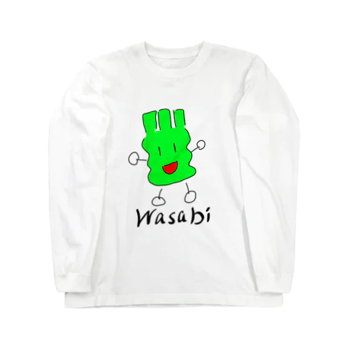 デカわさびくん Long Sleeve T-Shirt