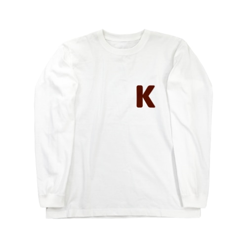 カニ食べたい　毛ガニ Long Sleeve T-Shirt