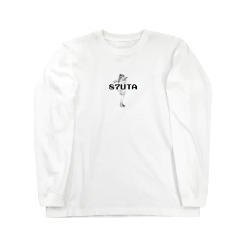 87uta 横向少女 Long Sleeve T-Shirt