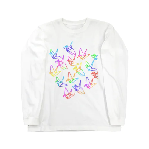 PEACE-平和への祈り-レインボー Long Sleeve T-Shirt