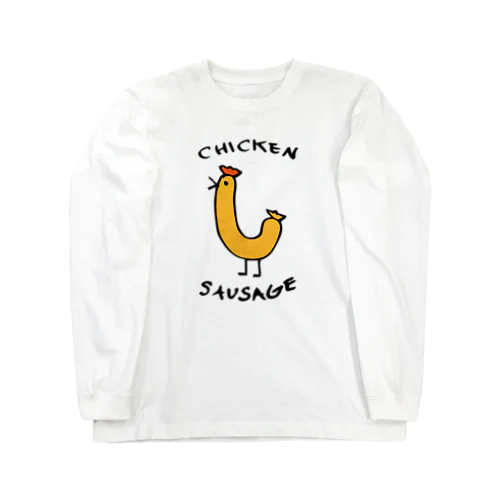 Chicken Sausage ロングスリーブTシャツ