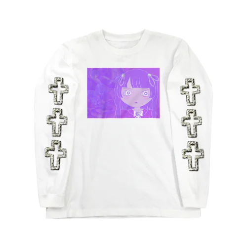 Portrait No.xxx  BLUEBERRY Long Sleeve T-Shirt