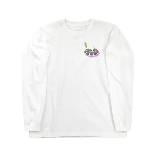 丸まるセスジスズメTシャツパーカーシリーズ Long Sleeve T-Shirt