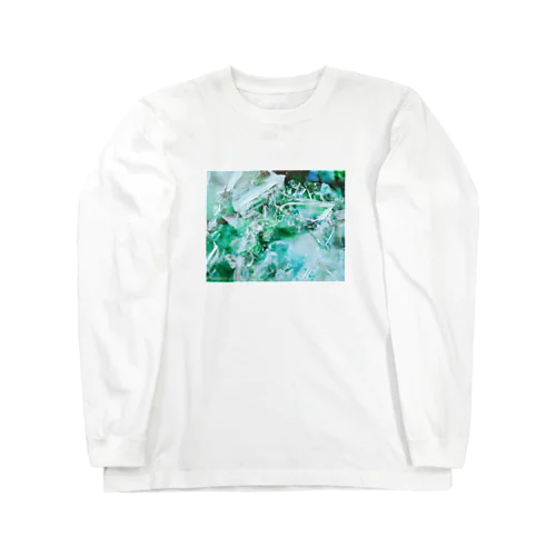 glass woods01 ロングスリーブTシャツ