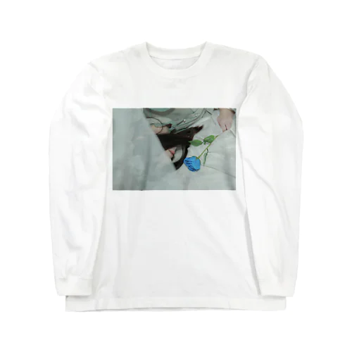 顔の隠れた少女 Long Sleeve T-Shirt