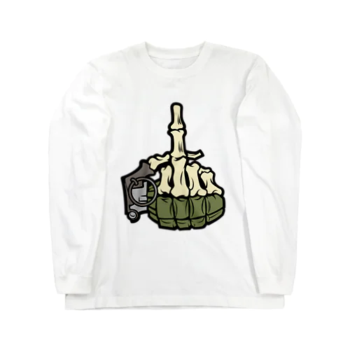 Finger Grenade / traditional ロングスリーブTシャツ