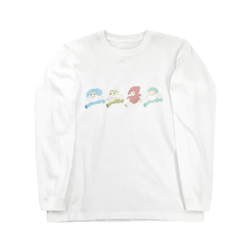 【まどろみちゃんコラボ】ゆるふわバレッタ Long Sleeve T-Shirt