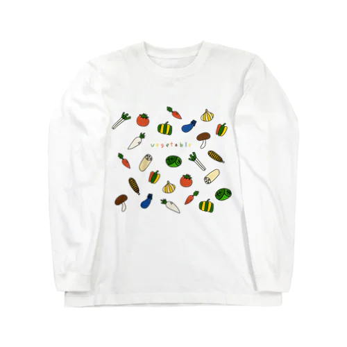 野菜イラストvegetable Long Sleeve T-Shirt