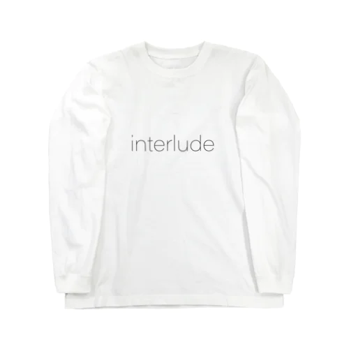 interlude LOGO Long Sleeve T-Shirt