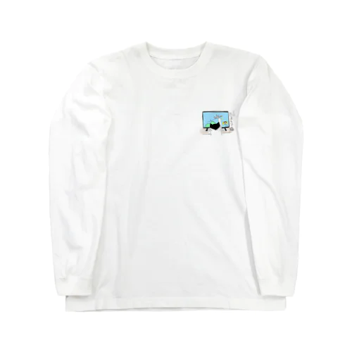 テレビたまとり猫 Long Sleeve T-Shirt