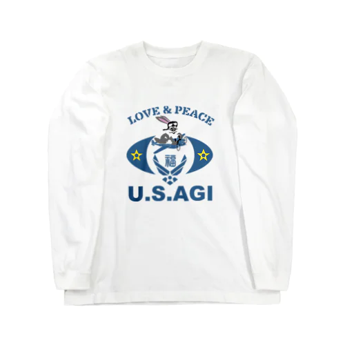 U.S.AGI(ウサギ) Long Sleeve T-Shirt