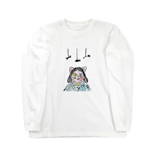 【 数量限定 】 「 キャット少女 」 猫 Tシャツ 帽子 など Long Sleeve T-Shirt