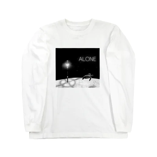 ALONE ロングスリーブTシャツ