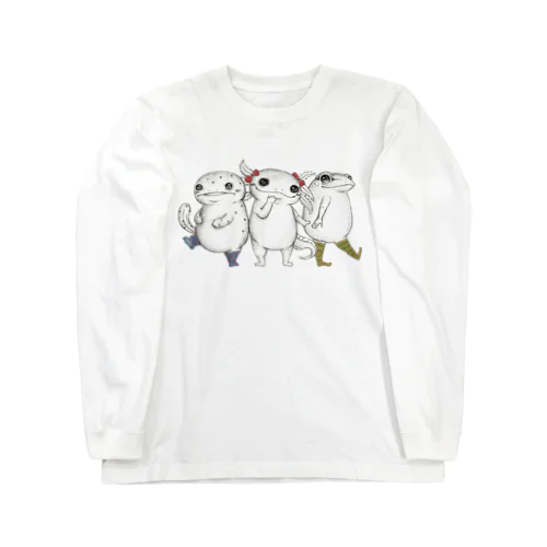 Amphibian　MIKAERU Long Sleeve T-Shirt