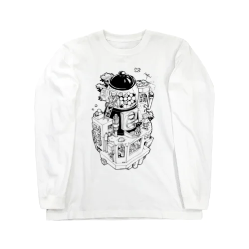 Gumball Town（白） Long Sleeve T-Shirt