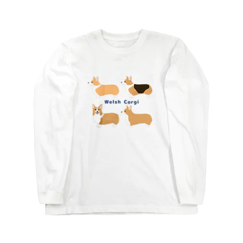 welsh corgi ロングスリーブTシャツ