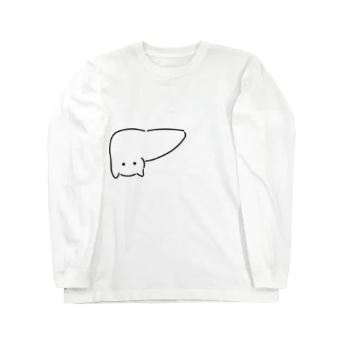 肝臓がニャンコ Long Sleeve T-Shirt