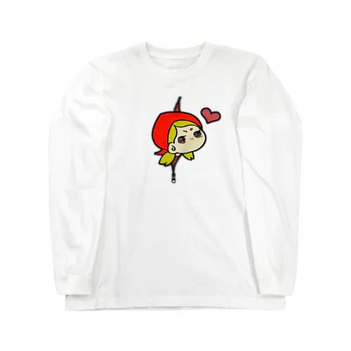 こんにちは、あかずきんちゃん Long Sleeve T-Shirt