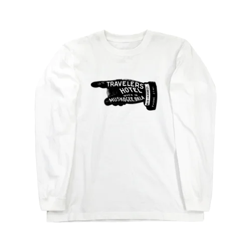 GO TO TRAVELERS HOTEL_BLK Long Sleeve T-Shirt