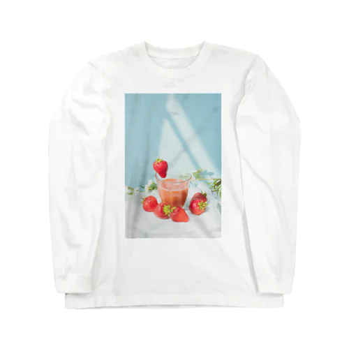 いちごジュース Long Sleeve T-Shirt