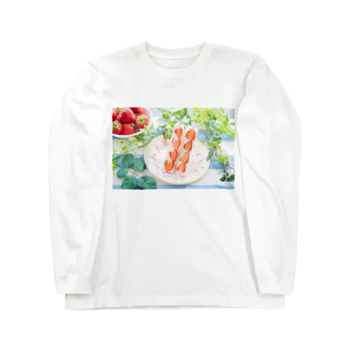 いちごサンド Long Sleeve T-Shirt