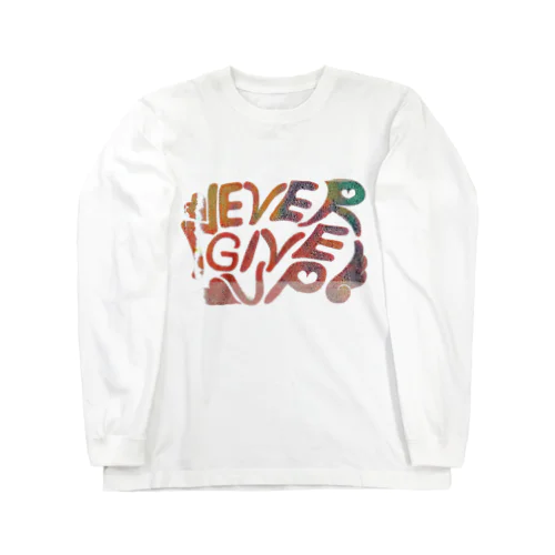 ねばーきぶあっぷ Long Sleeve T-Shirt