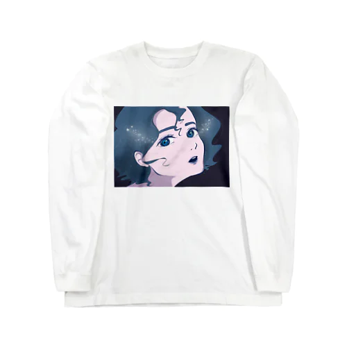 夜を食べる女 Long Sleeve T-Shirt