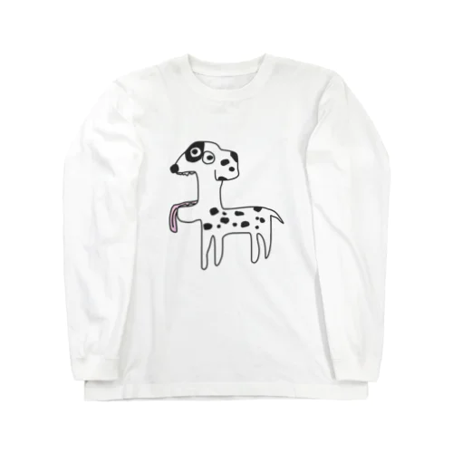 おかしな犬。1 ロングスリーブTシャツ