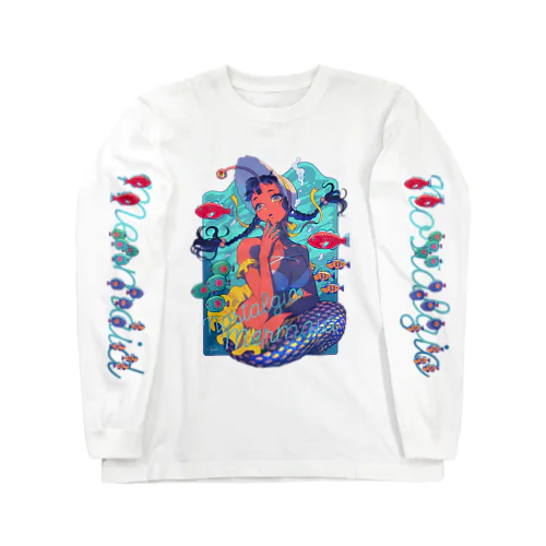 Nostalgic  mermaid ロングスリーブTシャツ