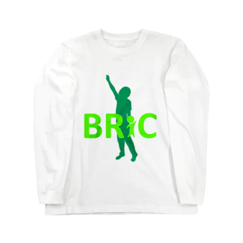 BRiC　OHR　グリーン ロングスリーブTシャツ