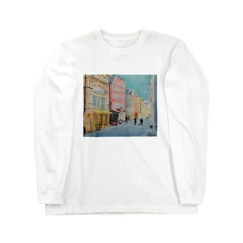 ストックホルムの路地裏 Long Sleeve T-Shirt