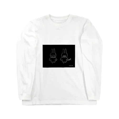 サイコパスうさちゃん Long Sleeve T-Shirt