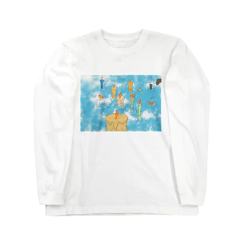 ろうそく人間 Long Sleeve T-Shirt