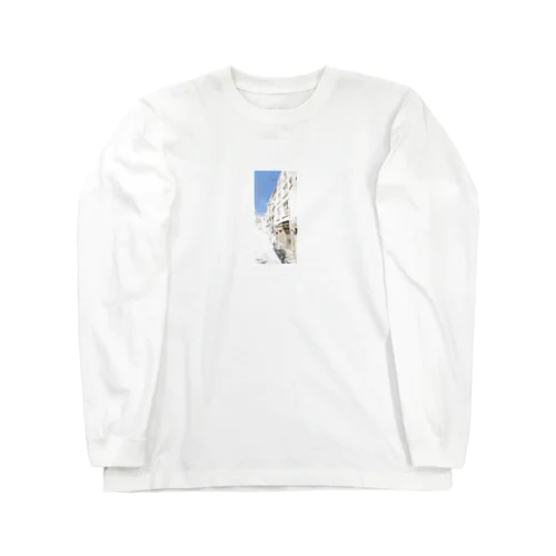 Sky and green door Long Sleeve T-Shirt