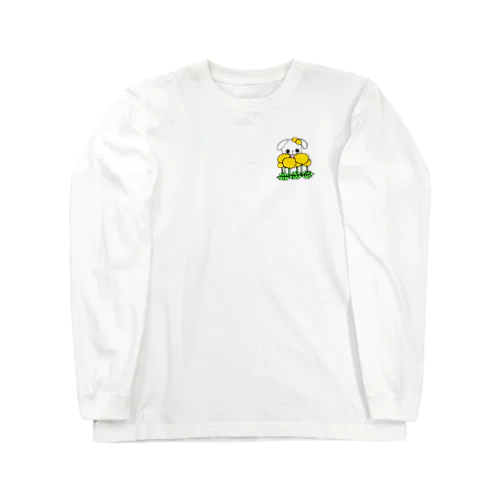 たんぽぽとうさぎ Long Sleeve T-Shirt