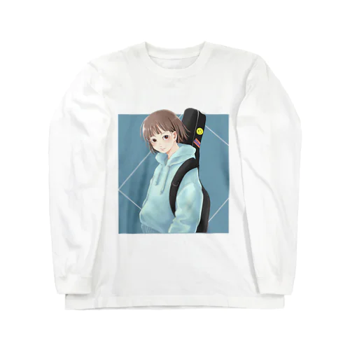 blue  Long Sleeve T-Shirt