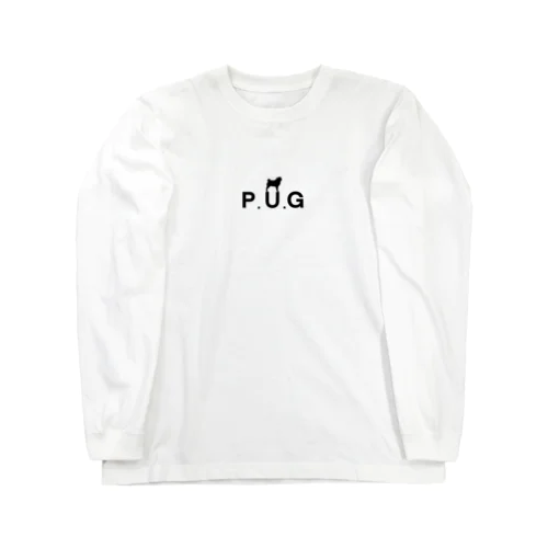 pugロングTシャツ Long Sleeve T-Shirt