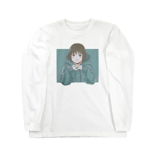 パーカー女子　色素薄いVer. Long Sleeve T-Shirt