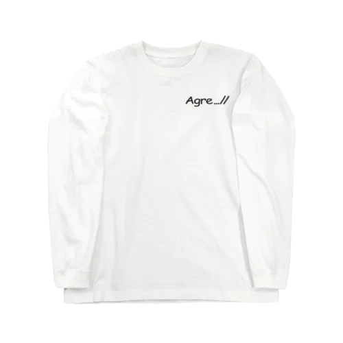 Agre...//Simple Long Sleeve T-Shirt