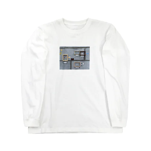 ベルギー　ブリュッセルの壁 Long Sleeve T-Shirt