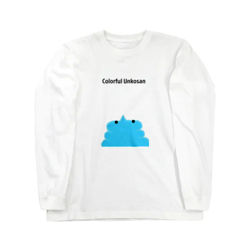 Colorful Unkosan 青 Long Sleeve T-Shirt