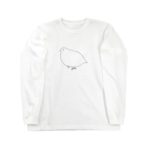 うずらさん（2） Long Sleeve T-Shirt